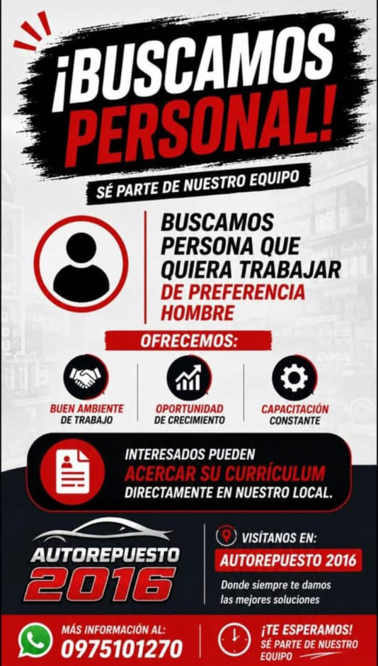 Oferta Laboral